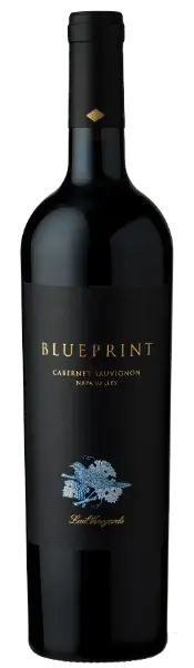 Bouteille de vin Blueprint 