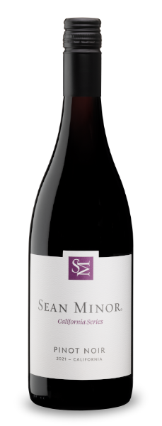 Bouteille de vin Pinot Noir 