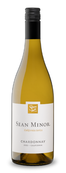 Bouteille de vin Chardonnay 