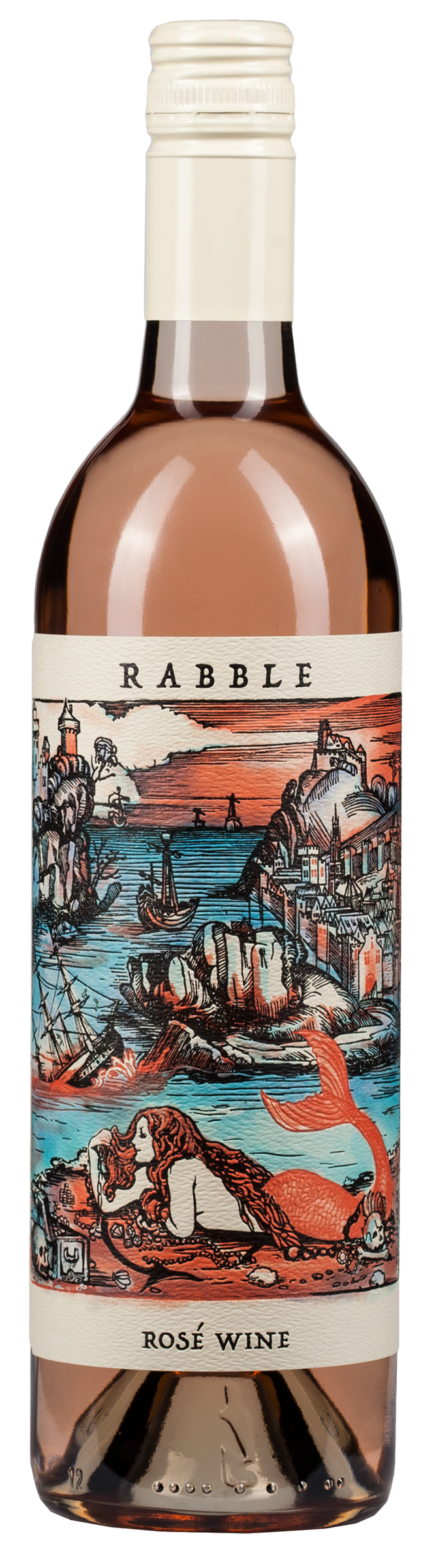 Bouteille de vin Rosé 