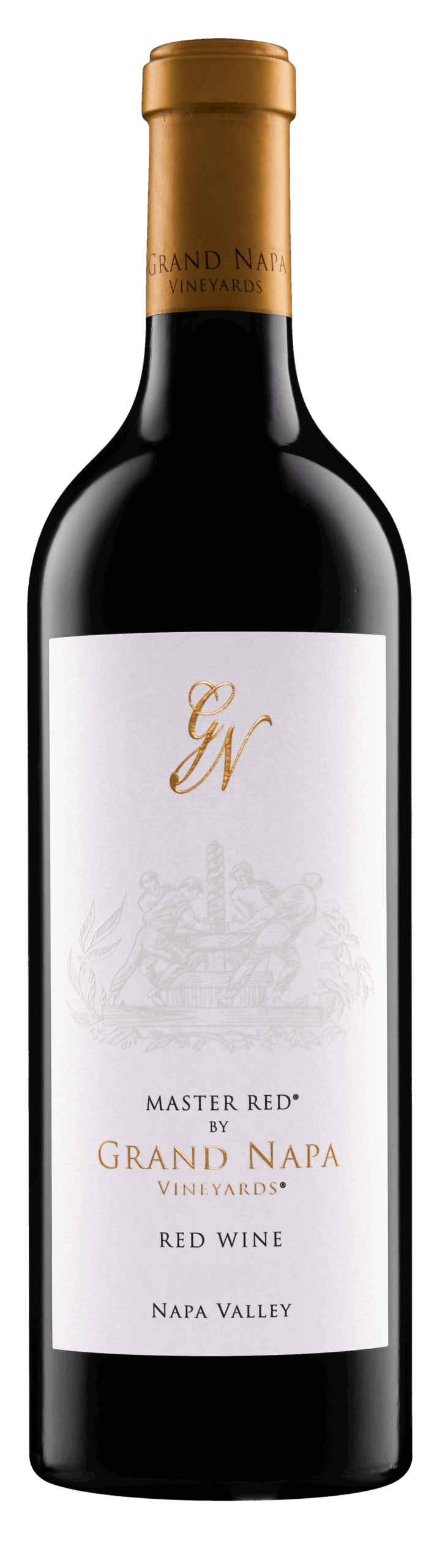 Bouteille de vin Master Red  